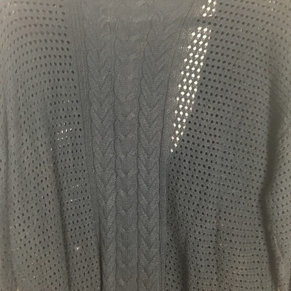 Lane Bryant Black Knit V neck Knit Sweater XL - Picture 5 of 5